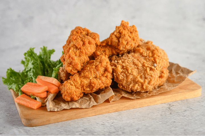 Fried Chicken Wings ( 6 pcs )