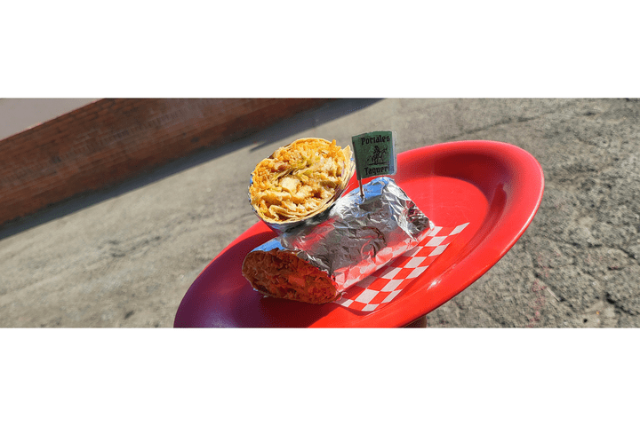 Fish Burrito (W/Wheat tortilla)