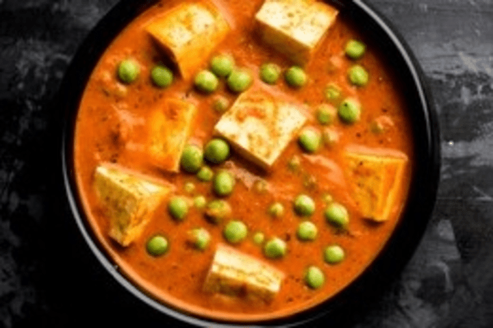 Matar paneer