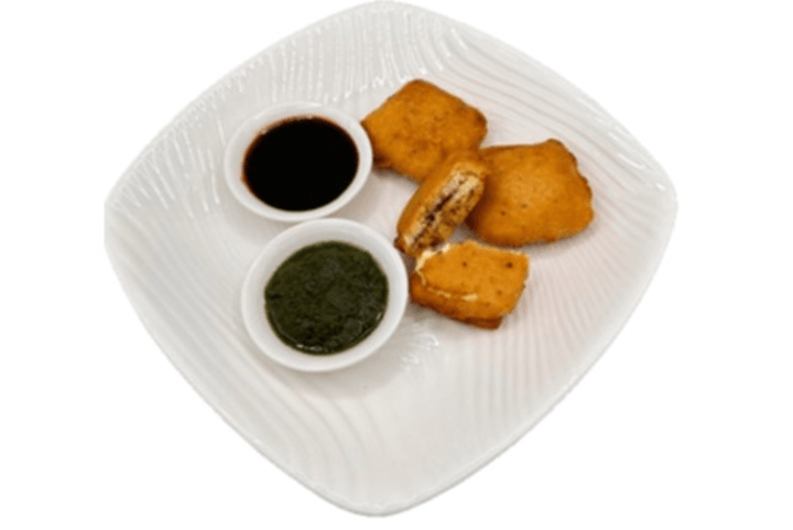 Paneer pakoras