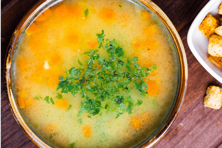 Sweet Corn Chicken Soup
