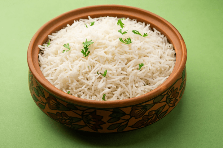 Plain rice