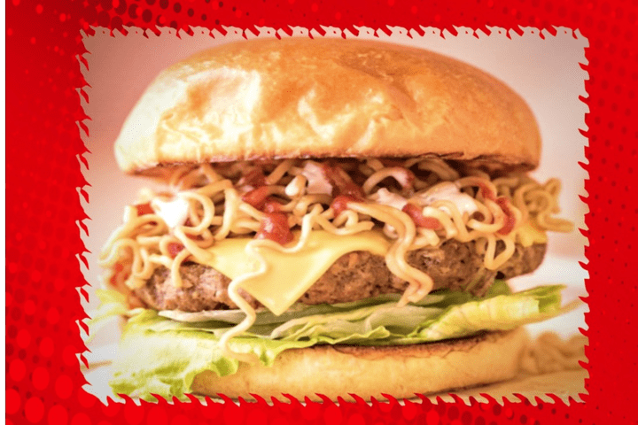 Allo Tike Noodle Burger