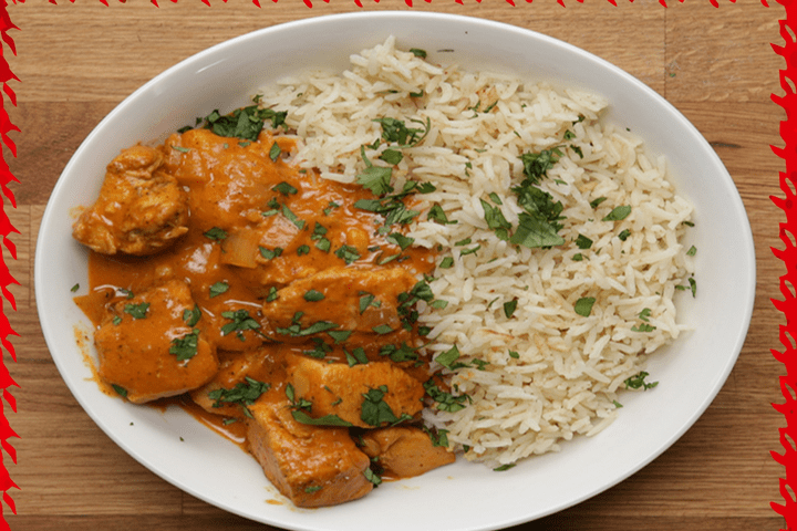 Butter Chicken Rice