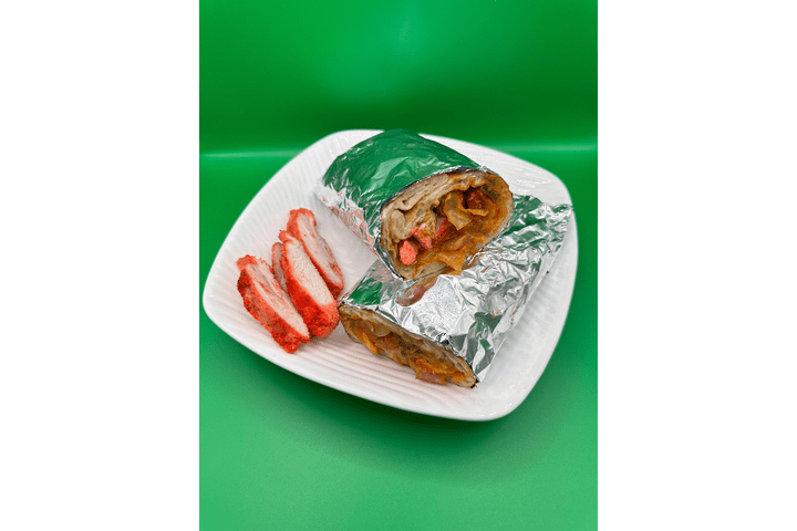 Butter chicken Wrap