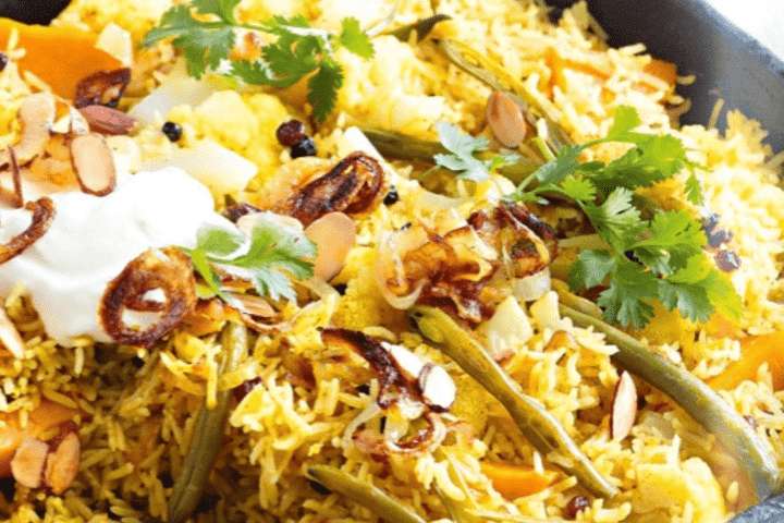 Mix Vegetable Biryani 