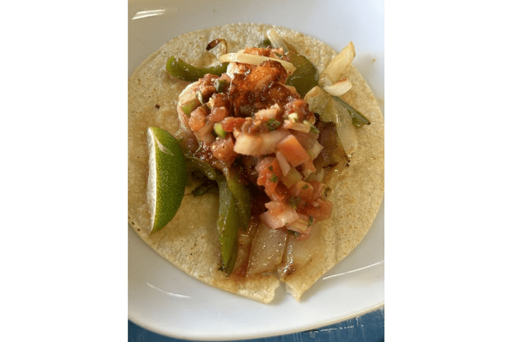 A la carte Shrimp taco