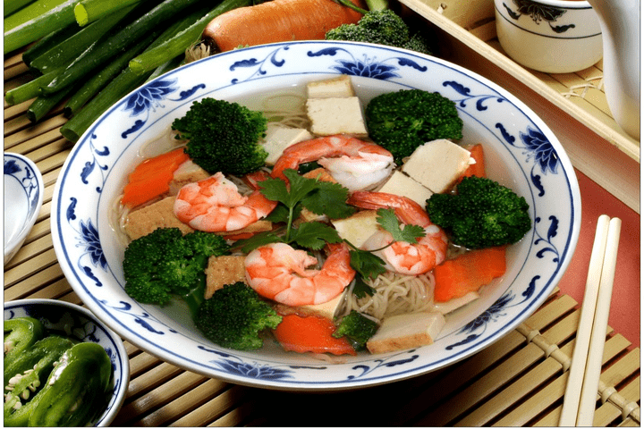Chef's Special Veggies Noodle Soup