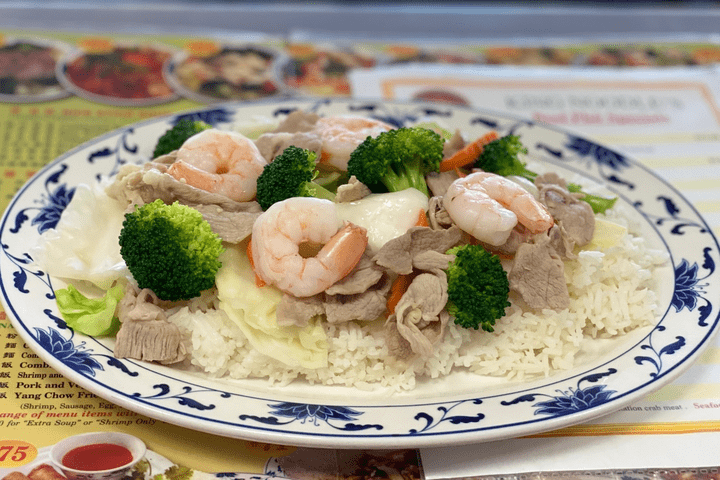 24. Combination Over Rice