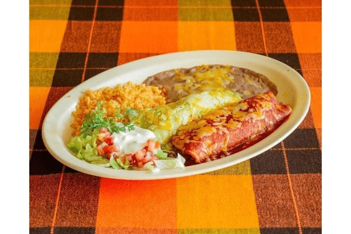 2 Cheese enchiladas
