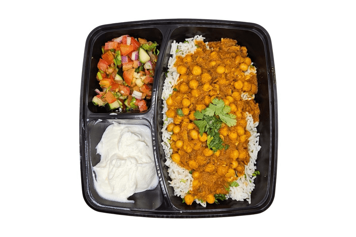 CB4. Punjabi Choley Bento