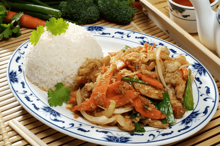72. Curry Chicken with Rice