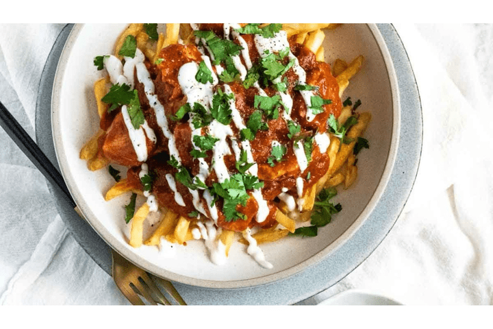 33. Butter Chicken Fries