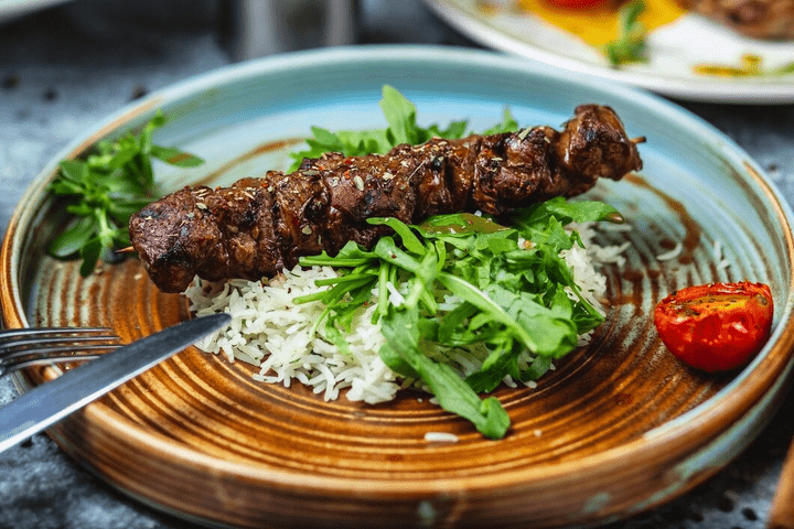 BBQ Beef Over Rice