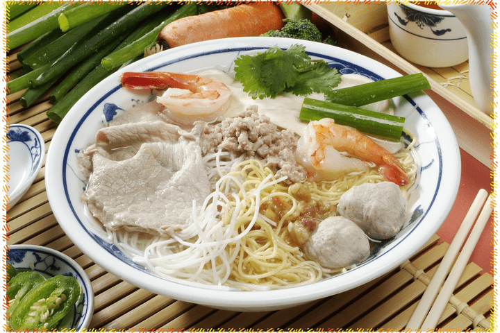 17. Combination Vermicelli & Noodle Soup