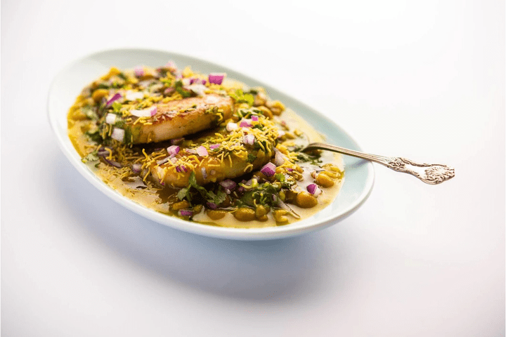 Aloo Tikki Chaat 