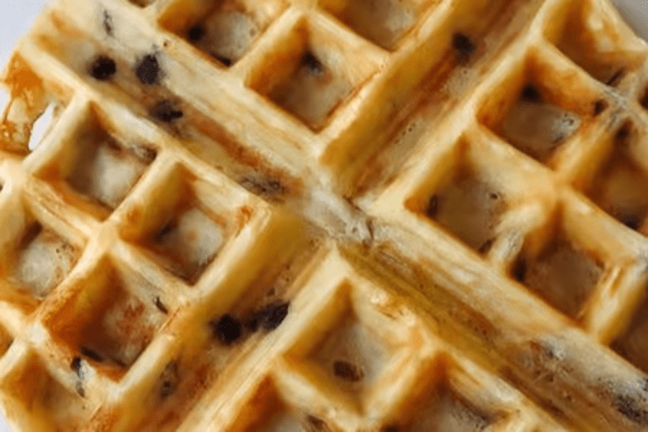 Chocolate chip waffle
