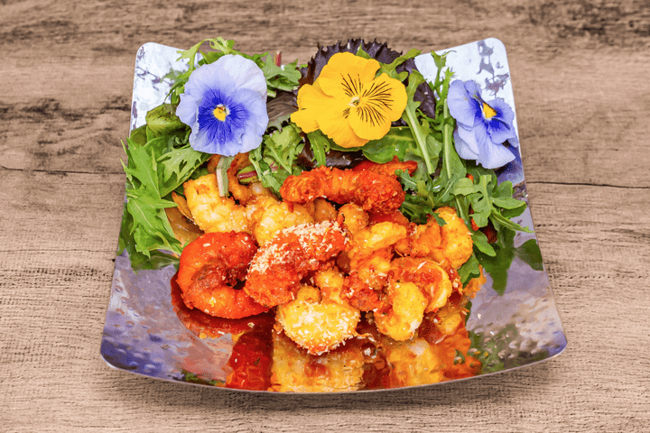 Coconut Masala Shrimp 