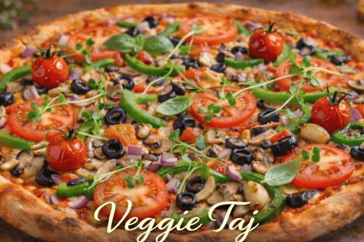 Veggie Taj Pizza
