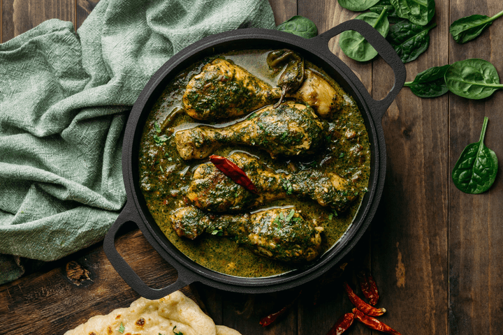 Spinach with Chicken