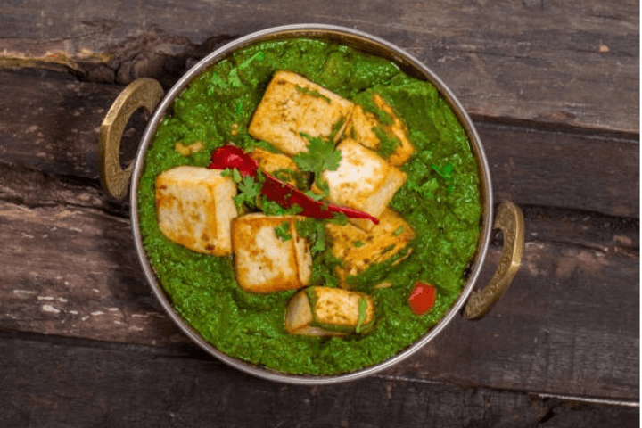 Saag paneer