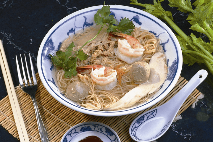 8. Combination Noodle Soup