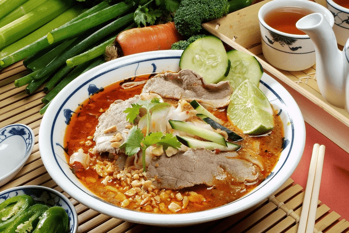 2. Sate Rice Stick Soup