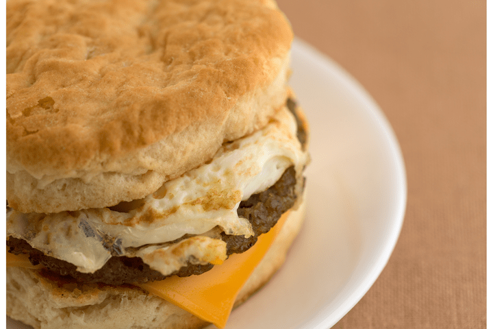 Bacon Sausage Egg & Cheese - On Bagel