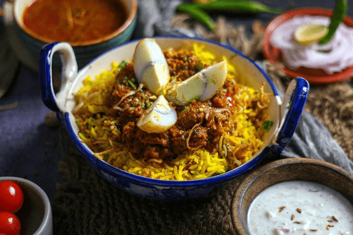 Egg Dum Biryani