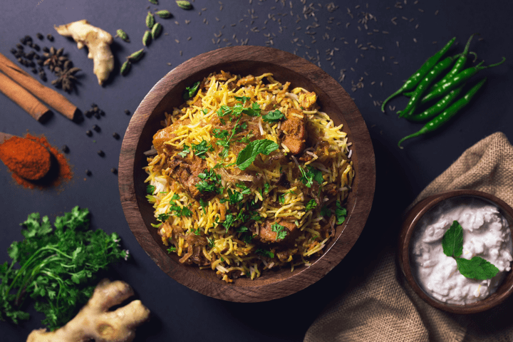 Lamb Rice Biryani