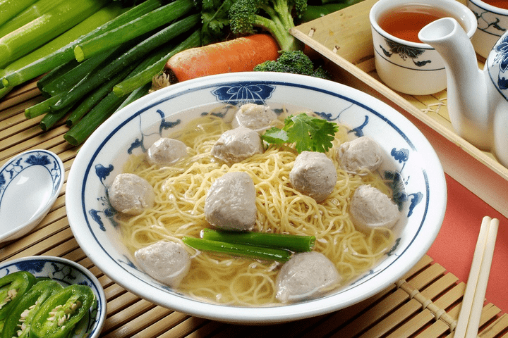 10. Beef Ball Noodle Soup