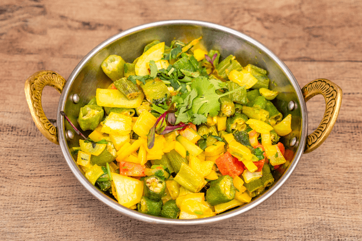 Karahi Okra (vegan)