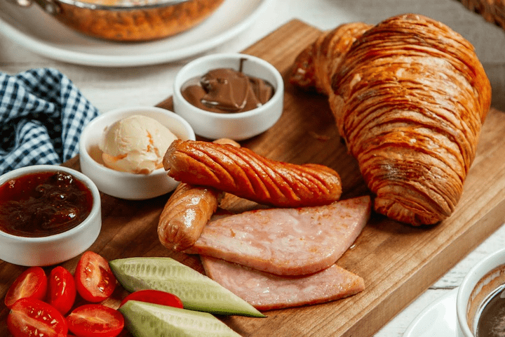 Bacon Turkey Egg & Cheese - On Croissant