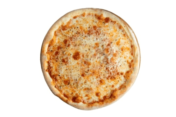 Double cheese pizza
