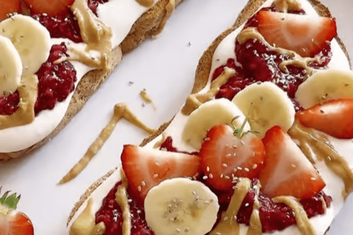 Peanut Butter & Chia Jam Toast