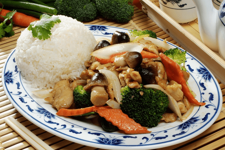 71. Chicken Mushroom with Rice