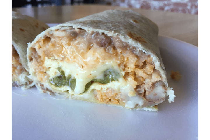 Chile relleno burrito