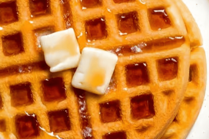 Plain No Topping Waffle