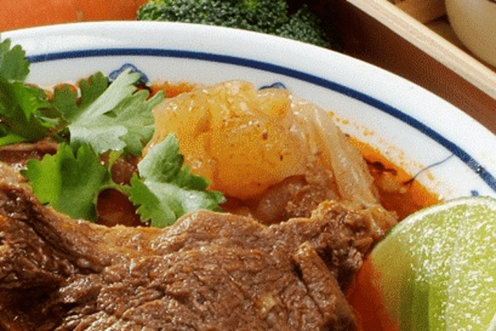 15. Beef Stew with Tendon Vermicelli