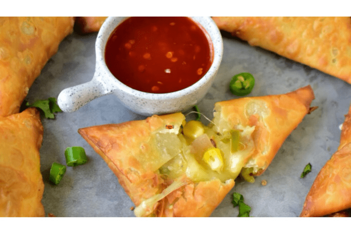 21. Cheese Jalapeno Samosa