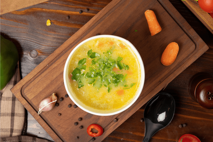 Sweet Corn Vegetable Soup