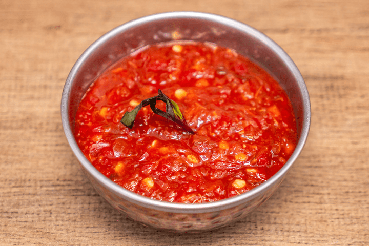 Homemade Hot Chutney (vegan)