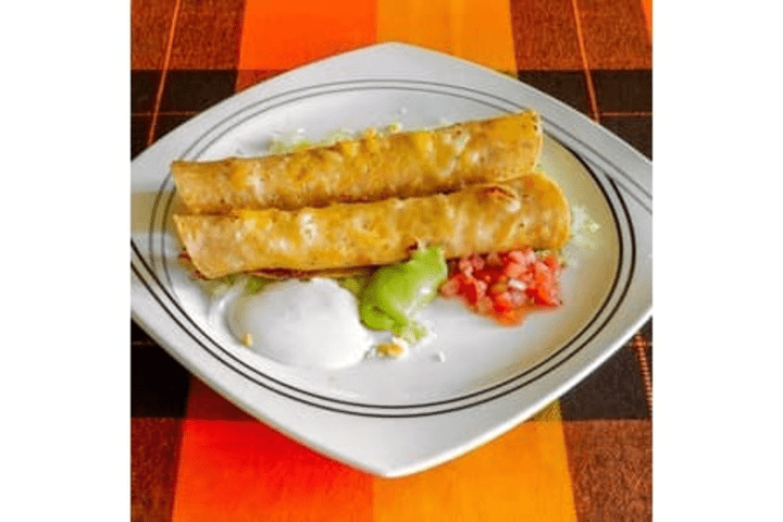 Vegan Flautas Plate