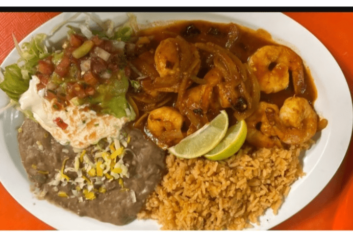 Camarones al Chile de Arbol