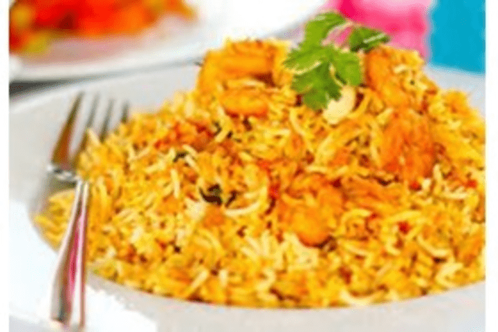 Shrimp Biryani 
