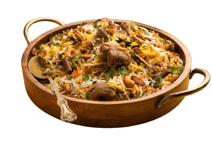 Goat ghee roast Biryani (Family pack)