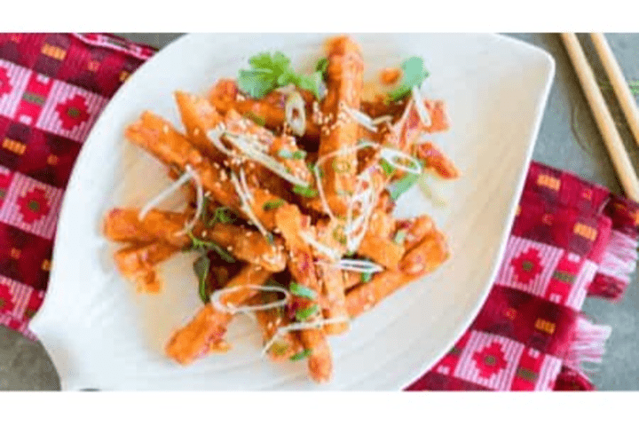 Honey Chilli Potatoes