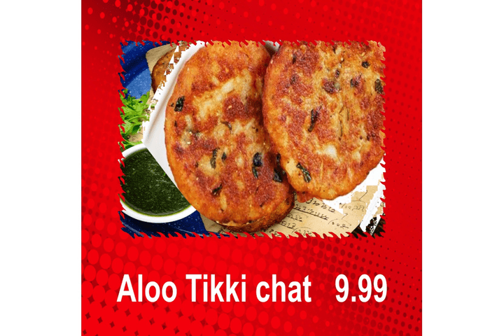 Aloo Tikki Chaat
