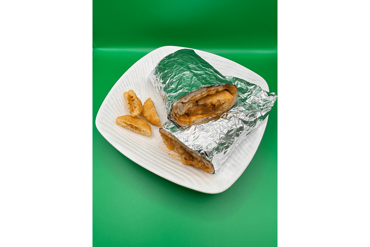 Aloo Tikki Wrap