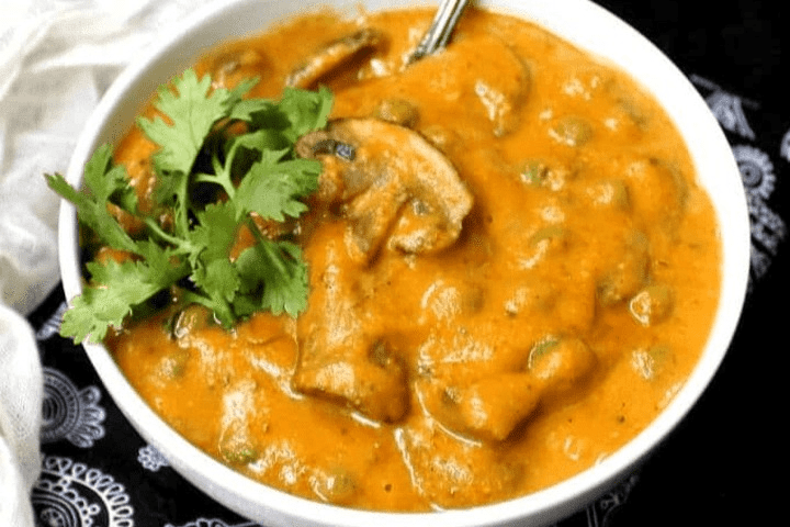 Mushroom Mattar
